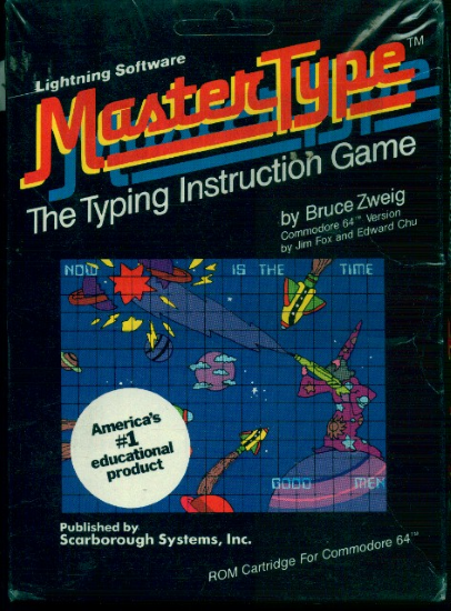 Master Type box art for Commodore 64